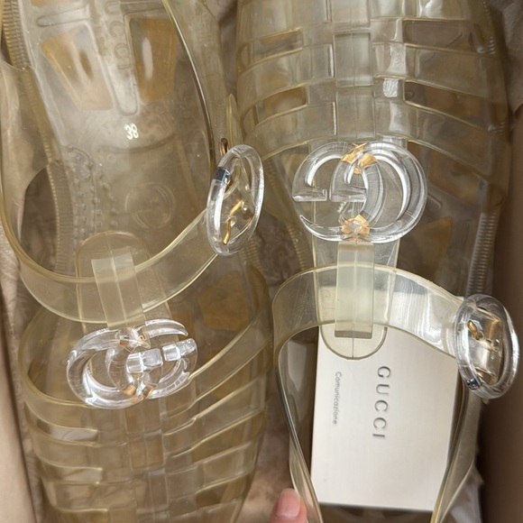 Great Condition Gucci Jelly Sandals - Picture 3 of 5